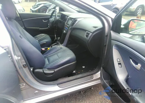 2014 Hyundai Elantra Gt Base W/Blue из США, поврежденный, VIN KMHD35LHXEU162916